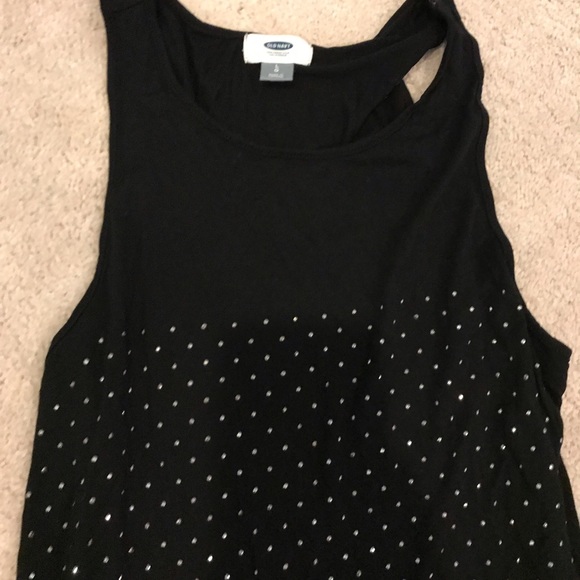 Black Rhinestone Top - Picture 3 of 3